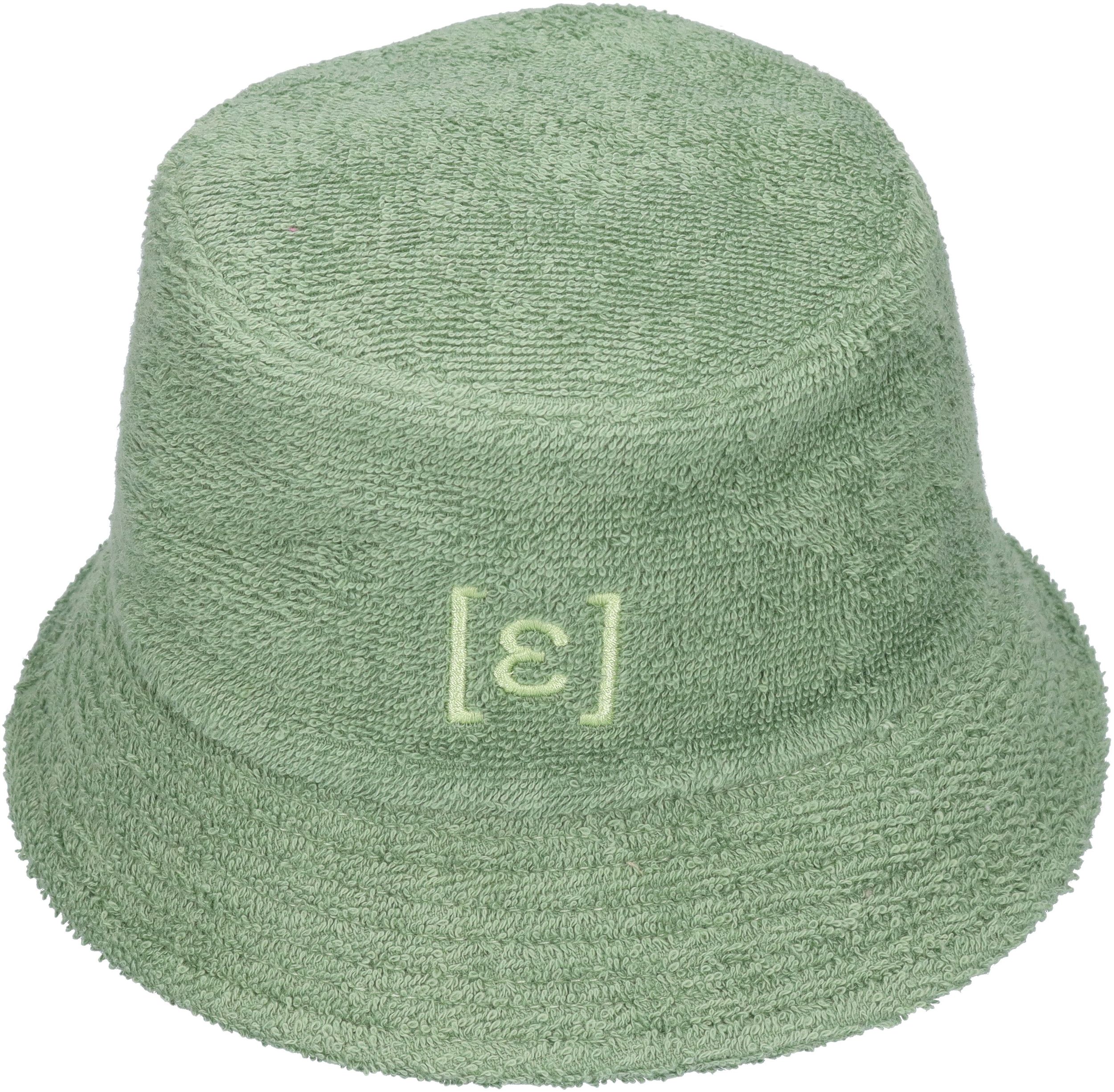 ESPADRIJ L'ORIGINALE Hut BUCKET HAT FROTTÉE 90 - vert clair