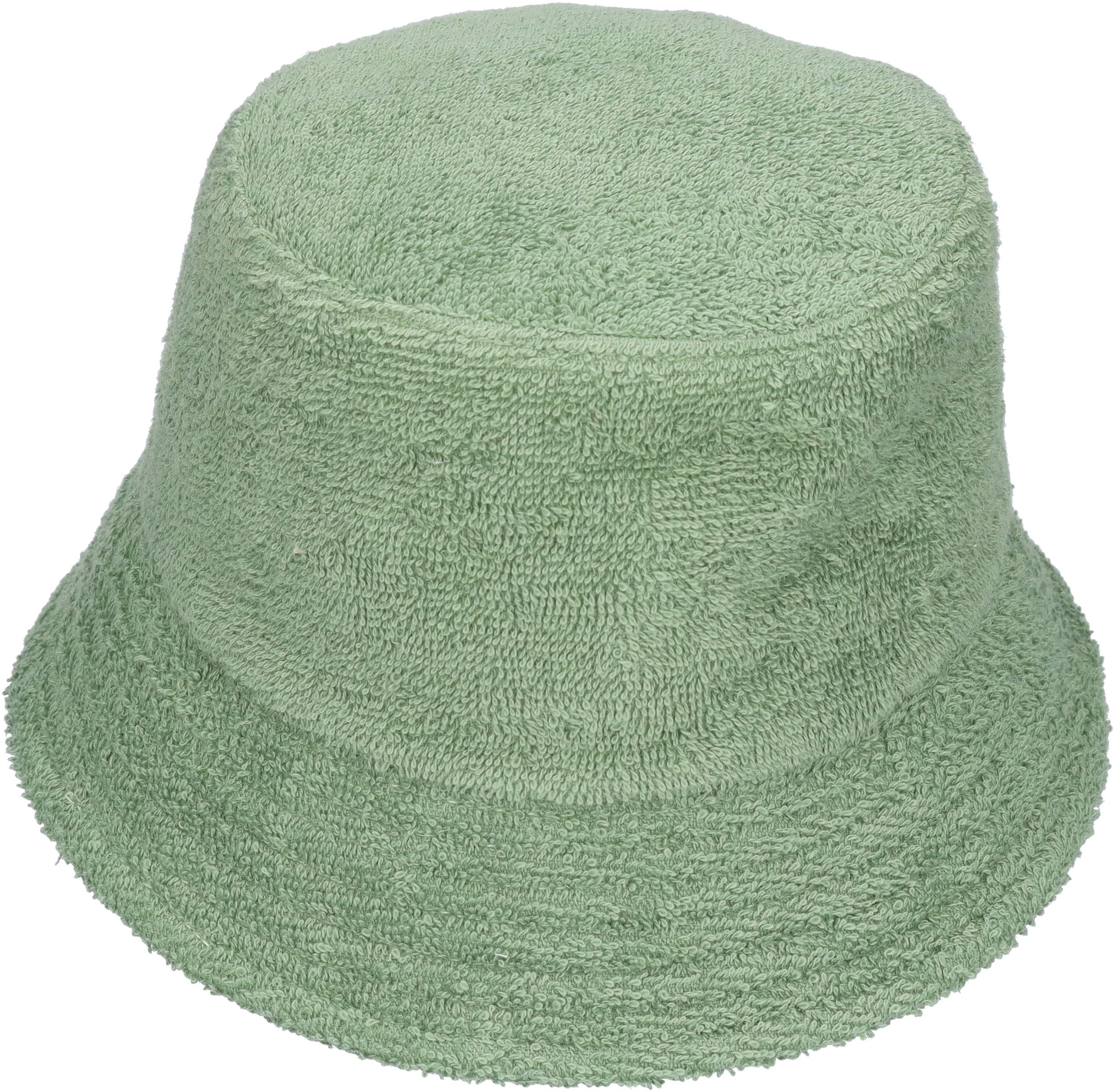 ESPADRIJ L'ORIGINALE Hut BUCKET HAT FROTTÉE 90 - vert clair