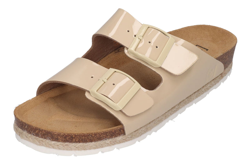 ESPADRIJ L'ORIGINALE Pantolette - AMI GLOSSY - sable