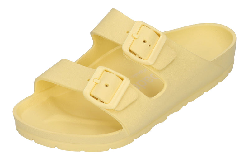 ESPADRIJ L'ORIGINALE Damen Pantolette AMI POOL jaune