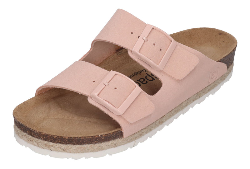 ESPADRIJ L'ORIGINALE Pantolette - AMI VELOUR - apricot