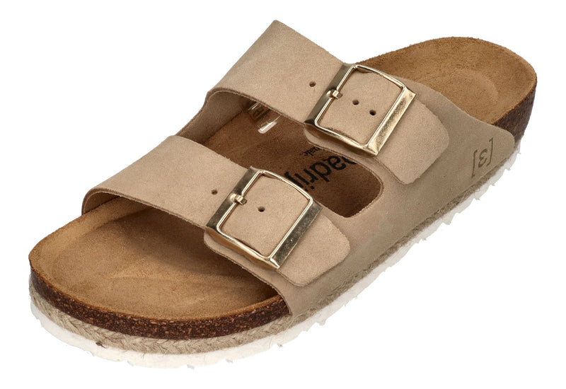 ESPADRIJ L'ORIGINALE Pantolette - AMI VELOUR - beige