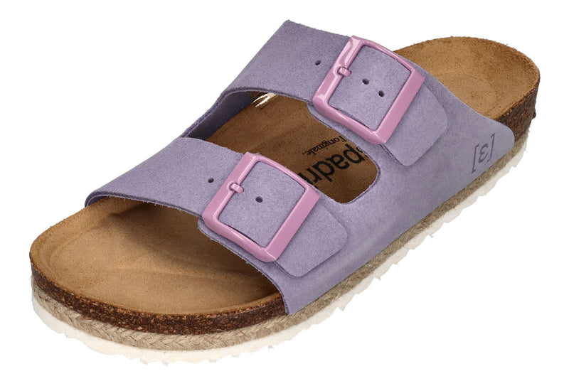 ESPADRIJ L'ORIGINALE Pantolette - AMI VELOUR - lavande