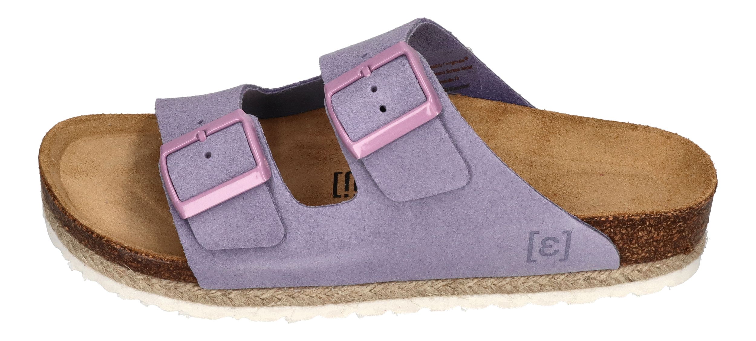 ESPADRIJ L'ORIGINALE Pantolette - AMI VELOUR - lavande