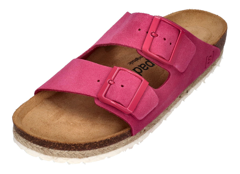 ESPADRIJ L'ORIGINALE Pantolette - AMI VELOUR - pink