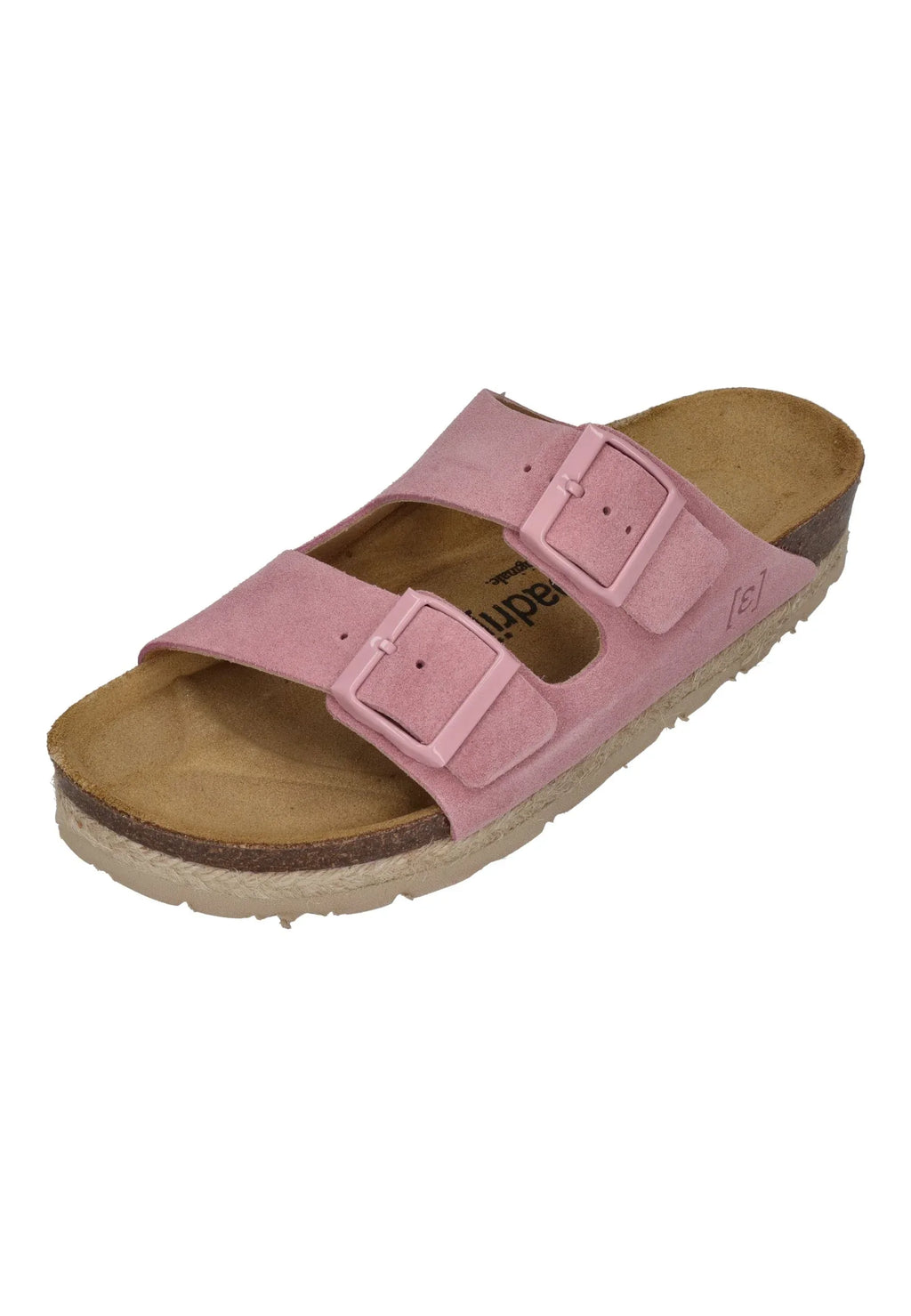 ESPADRIJ L'ORIGINALE Damen Pantolette - AMI VELOUR 2.0 - rose