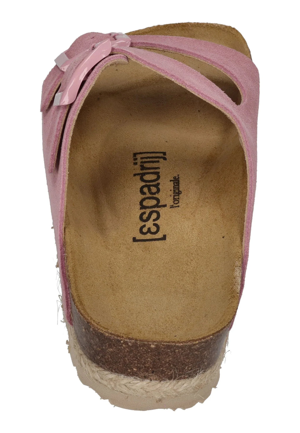 ESPADRIJ L'ORIGINALE Damen Pantolette - AMI VELOUR 2.0 - rose