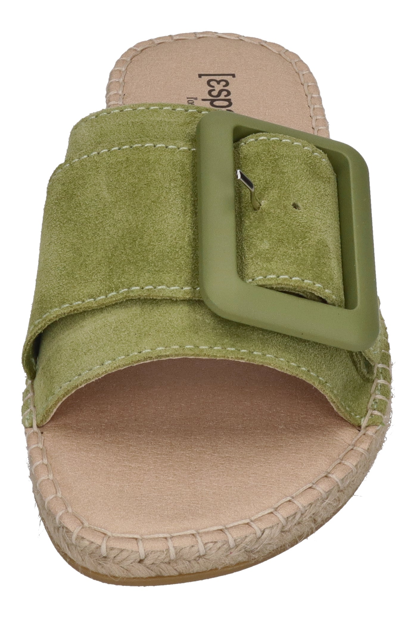ESPADRIJ L'ORIGINALE Pantolette - BELFORT MONO - vert clair