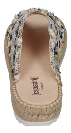 ESPADRIJ L'ORIGINALE Pantolette - CROISETTE TWEED - noir