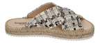 ESPADRIJ L'ORIGINALE Pantolette - CROISETTE TWEED - noir