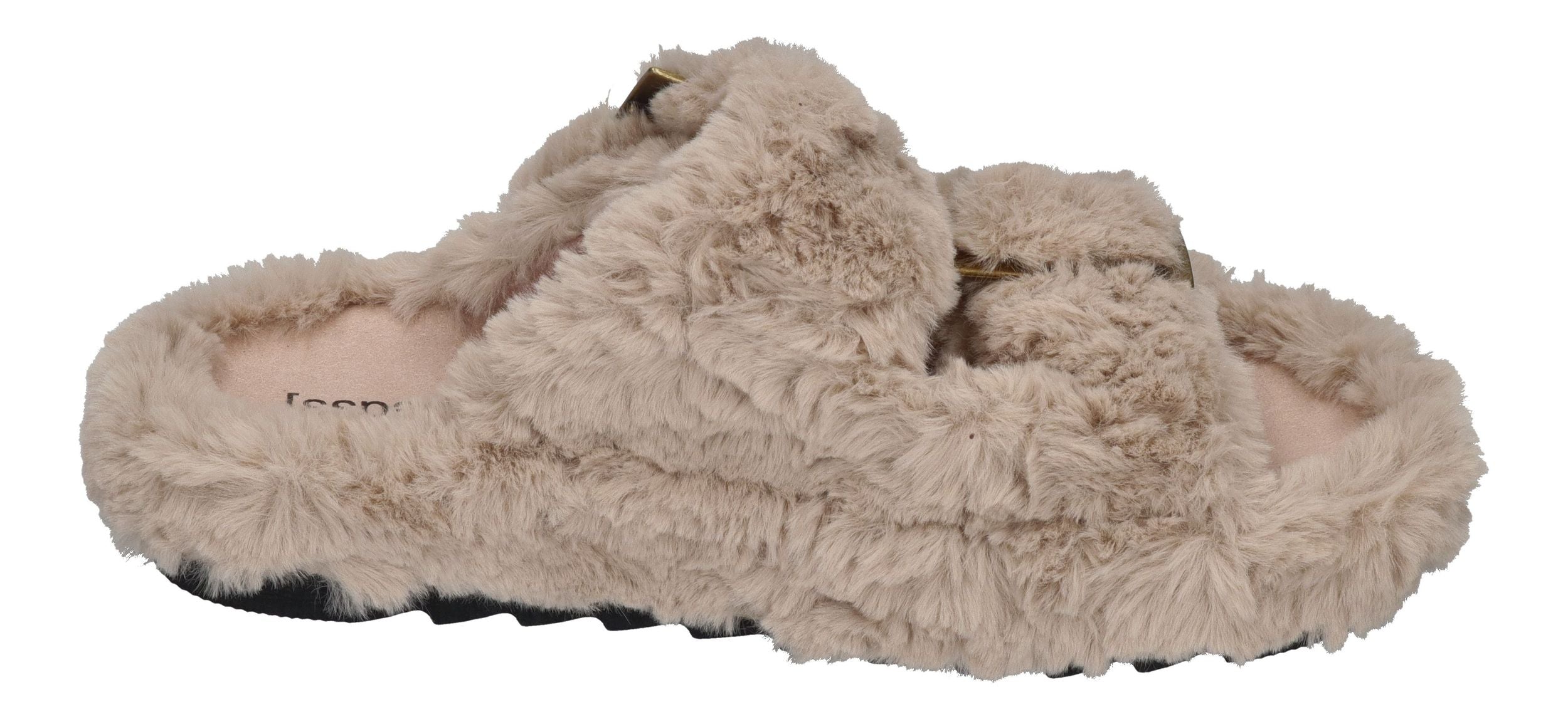 ESPADRIJ L'ORIGINALE Pantolette - CLAQUETTE FUZZY beige