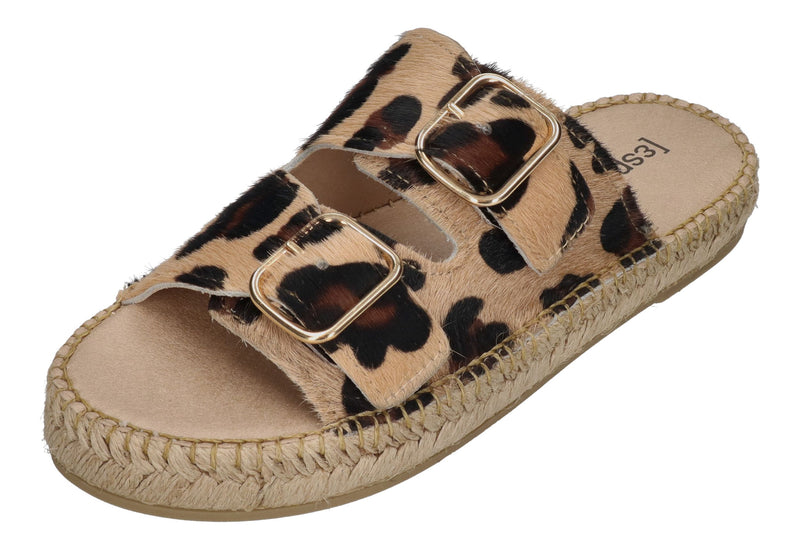 ESPADRIJ L'ORIGINALE Pantolette CLAQUETTE LEO LN leopard