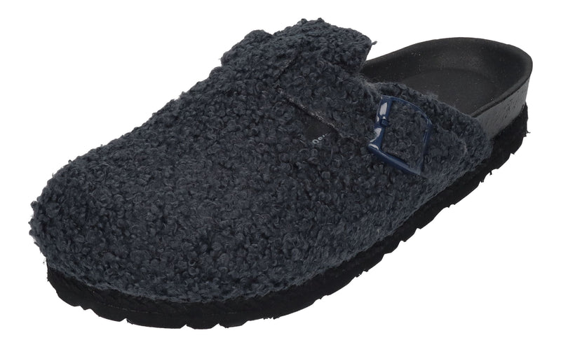 ESPADRIJ L'ORIGINALE Pantolette - CLOQ CURLY asphalt