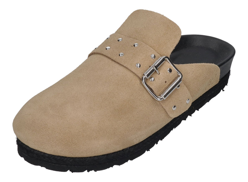 ESPADRIJ L'ORIGINALE Pantolette - CLOQ RIVET beige