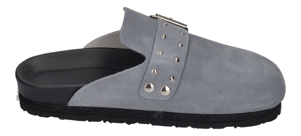 ESPADRIJ L'ORIGINALE Pantolette - CLOQ RIVET gris