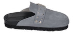 ESPADRIJ L'ORIGINALE Pantolette - CLOQ RIVET gris