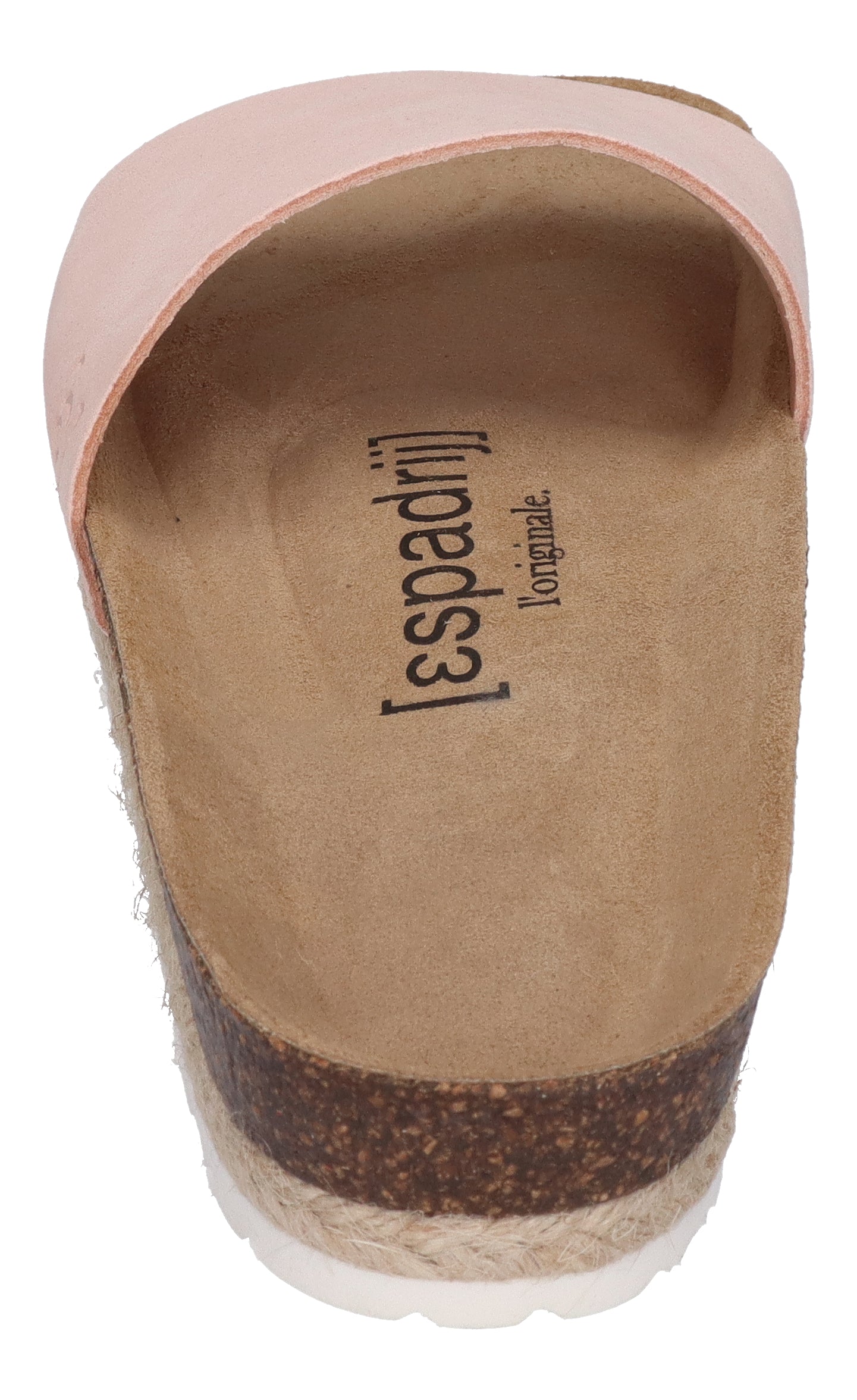 ESPADRIJ L'ORIGINALE Pantolette - COPINE VELOUR - apricot