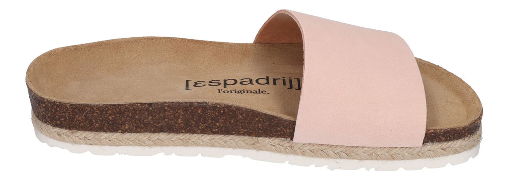 ESPADRIJ L'ORIGINALE Pantolette - COPINE VELOUR - apricot