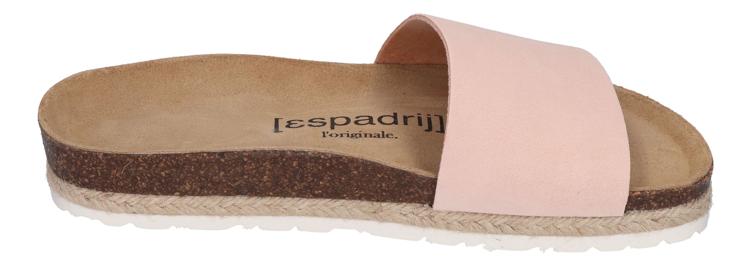 ESPADRIJ L'ORIGINALE Pantolette - COPINE VELOUR - apricot