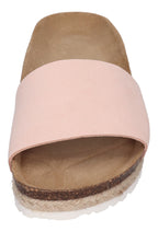 ESPADRIJ L'ORIGINALE Pantolette - COPINE VELOUR - apricot