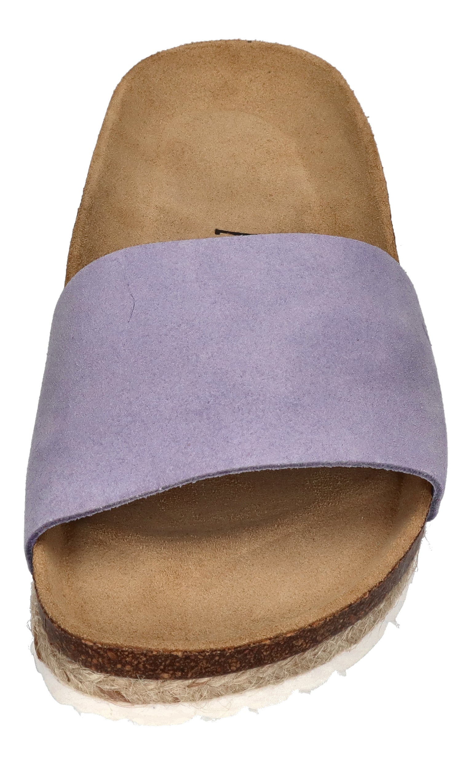 ESPADRIJ L'ORIGINALE Pantolette COPINE VELOUR lavande