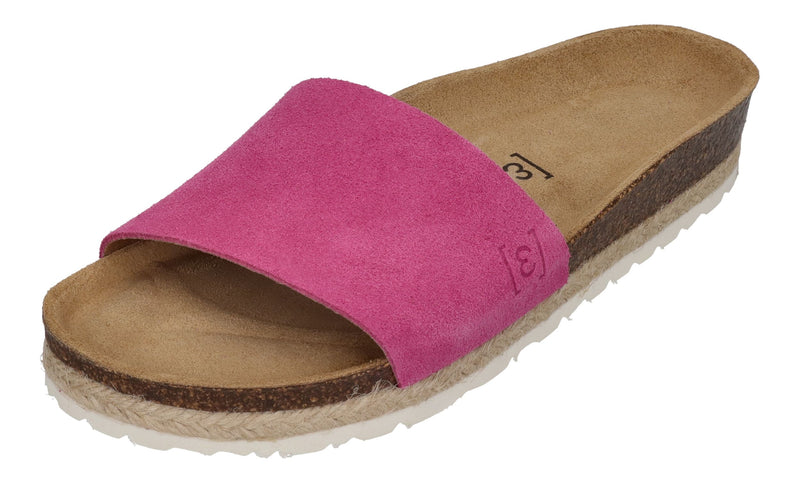 ESPADRIJ L'ORIGINALE Pantolette - COPINE VELOUR - pink