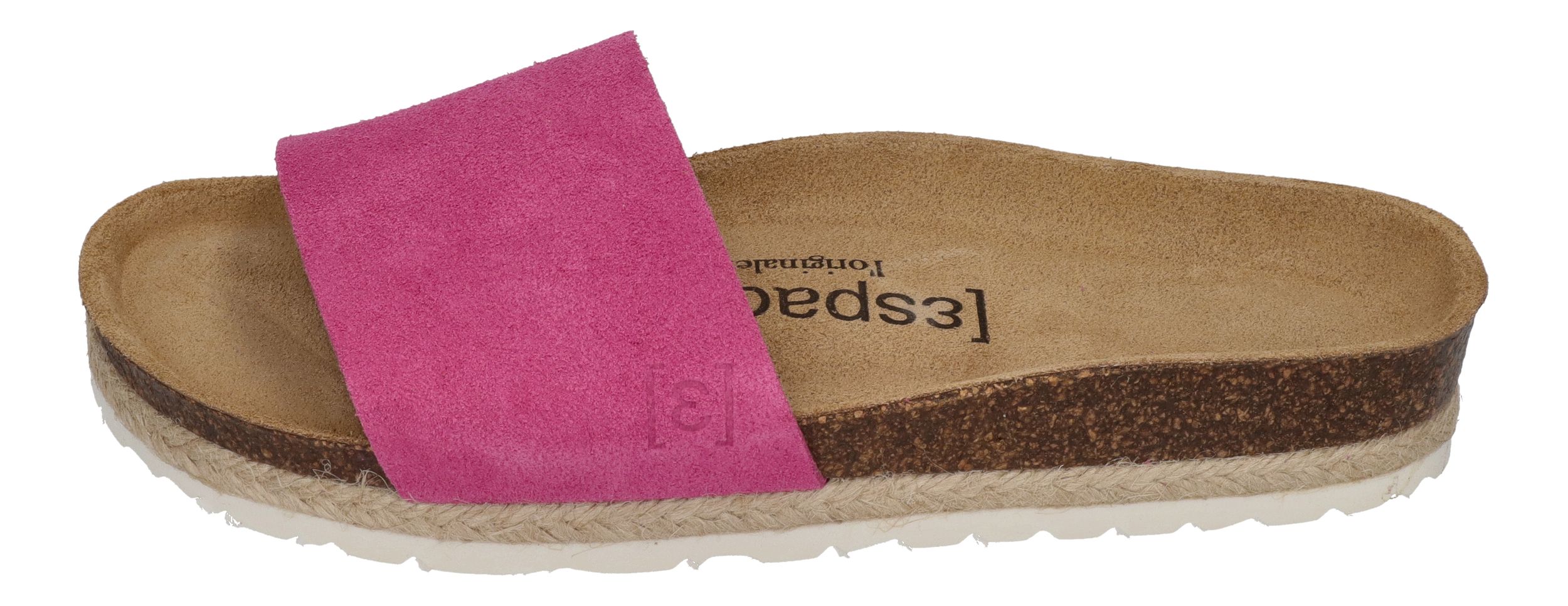 ESPADRIJ L'ORIGINALE Pantolette - COPINE VELOUR - pink