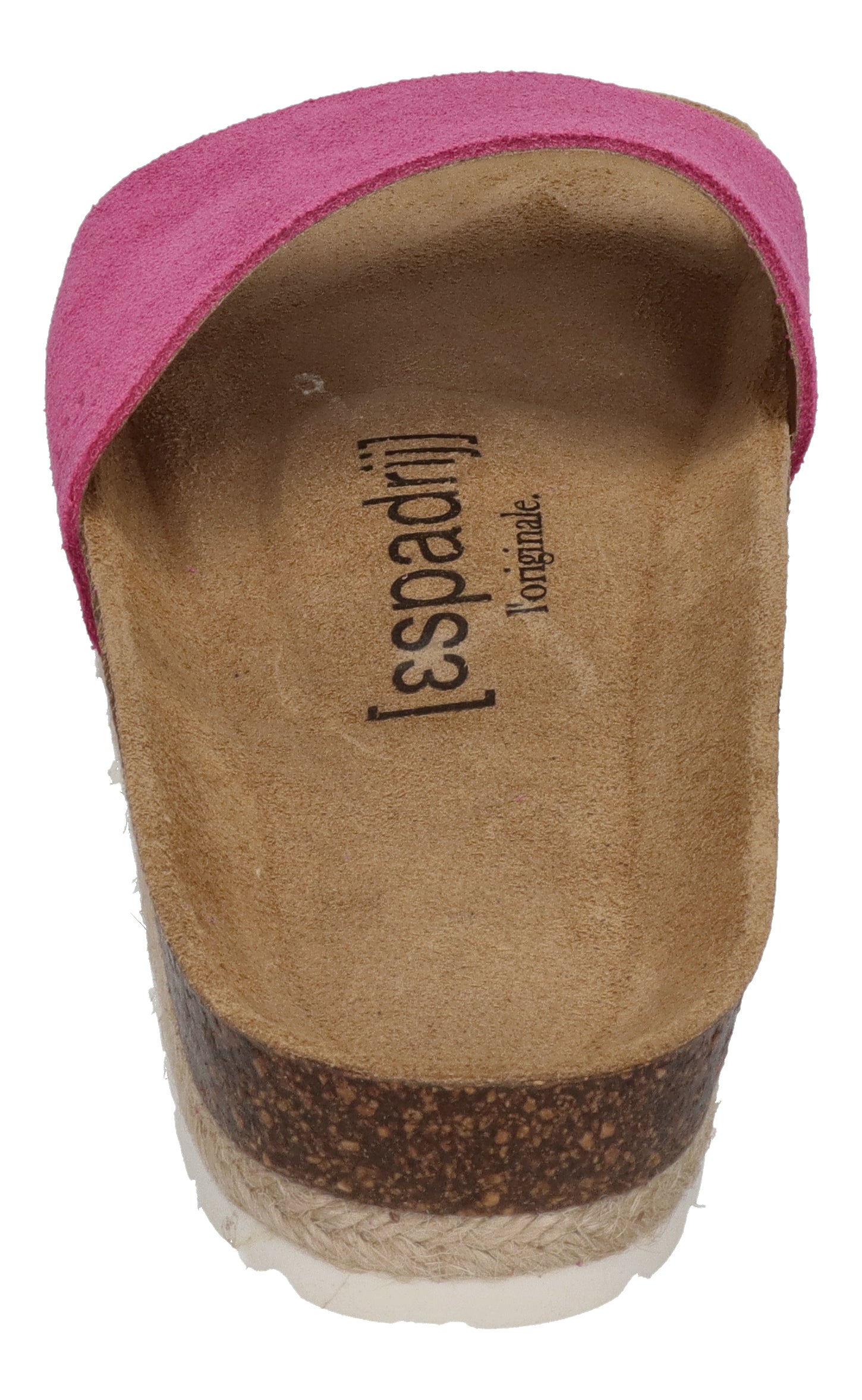 ESPADRIJ L'ORIGINALE Pantolette - COPINE VELOUR - pink