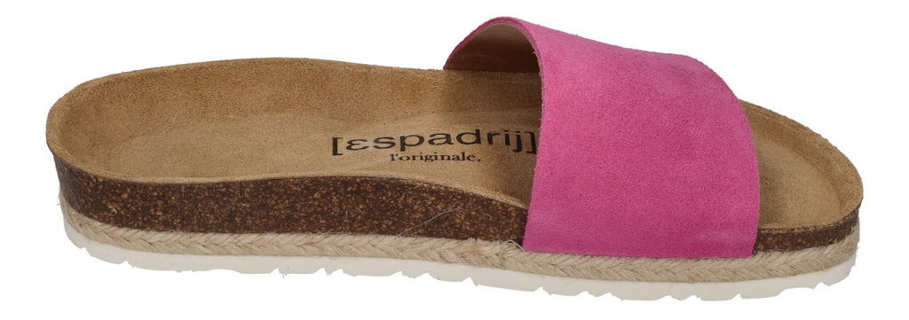 ESPADRIJ L'ORIGINALE Pantolette - COPINE VELOUR - pink