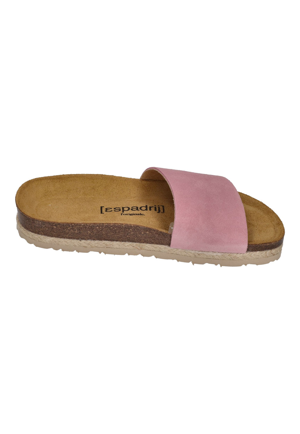 ESPADRIJ L'ORIGINALE Damen Pantolette COPINE VELOUR 2.0 rose