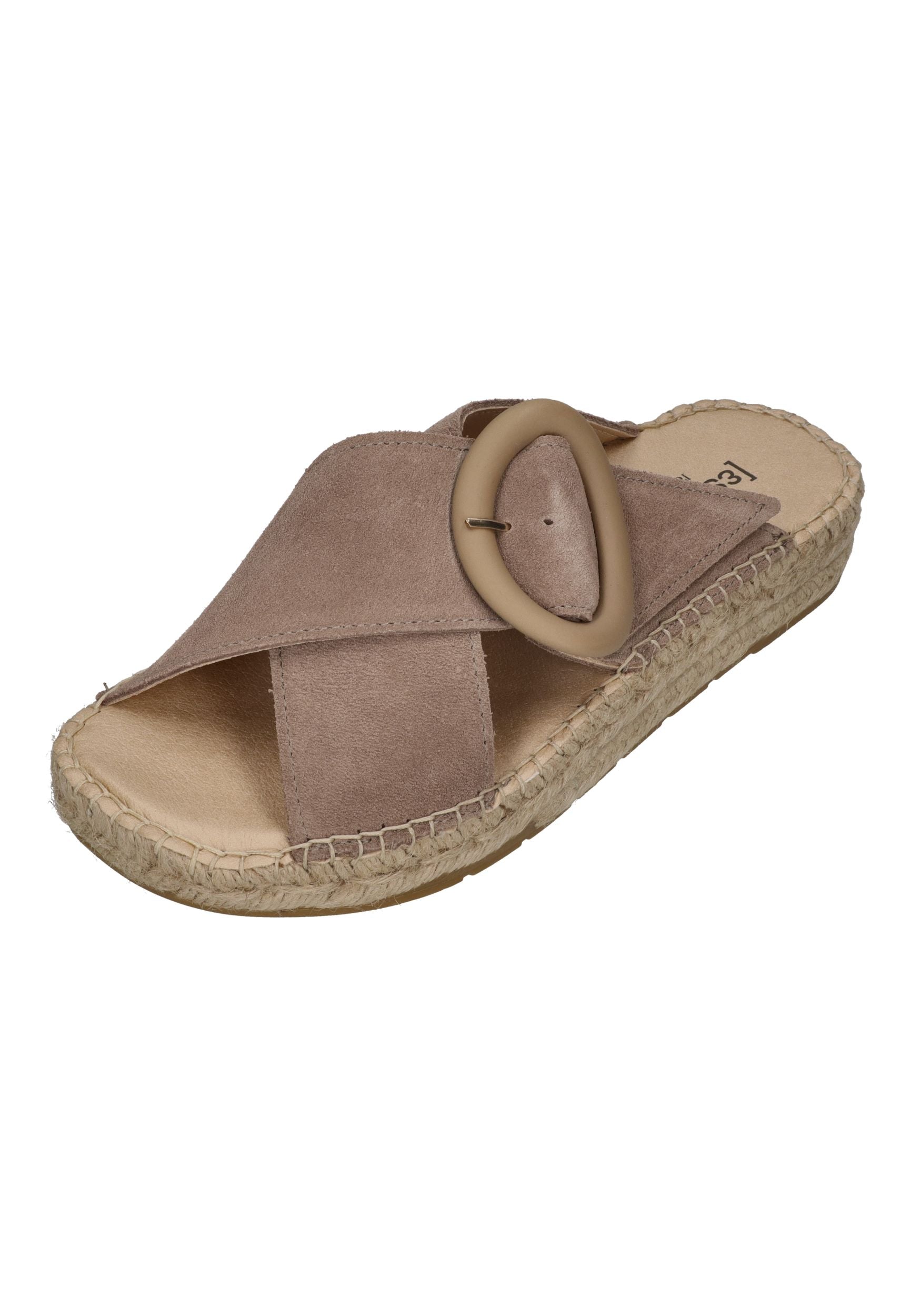 ESPADRIJ L'ORIGINALE Pantolette CROISETTE MONO sable