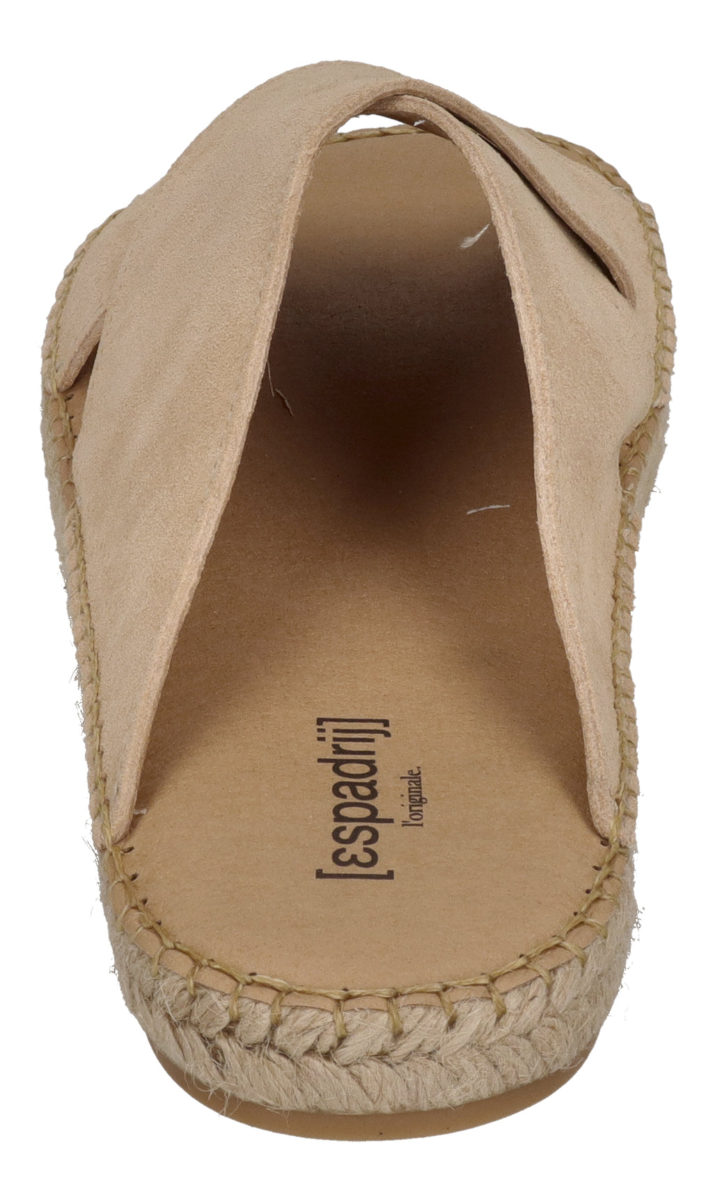 ESPADRIJ L'ORIGINALE Pantolette - CROISETTE VELOUR MEN - beige