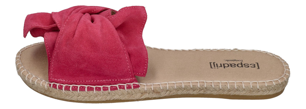 ESPADRIJ L'ORIGINALE Pantolette - PLAGE BOUCLE VELOUR - pink