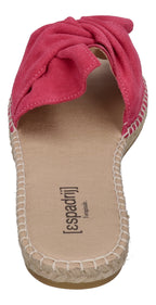 ESPADRIJ L'ORIGINALE Pantolette - PLAGE BOUCLE VELOUR - pink