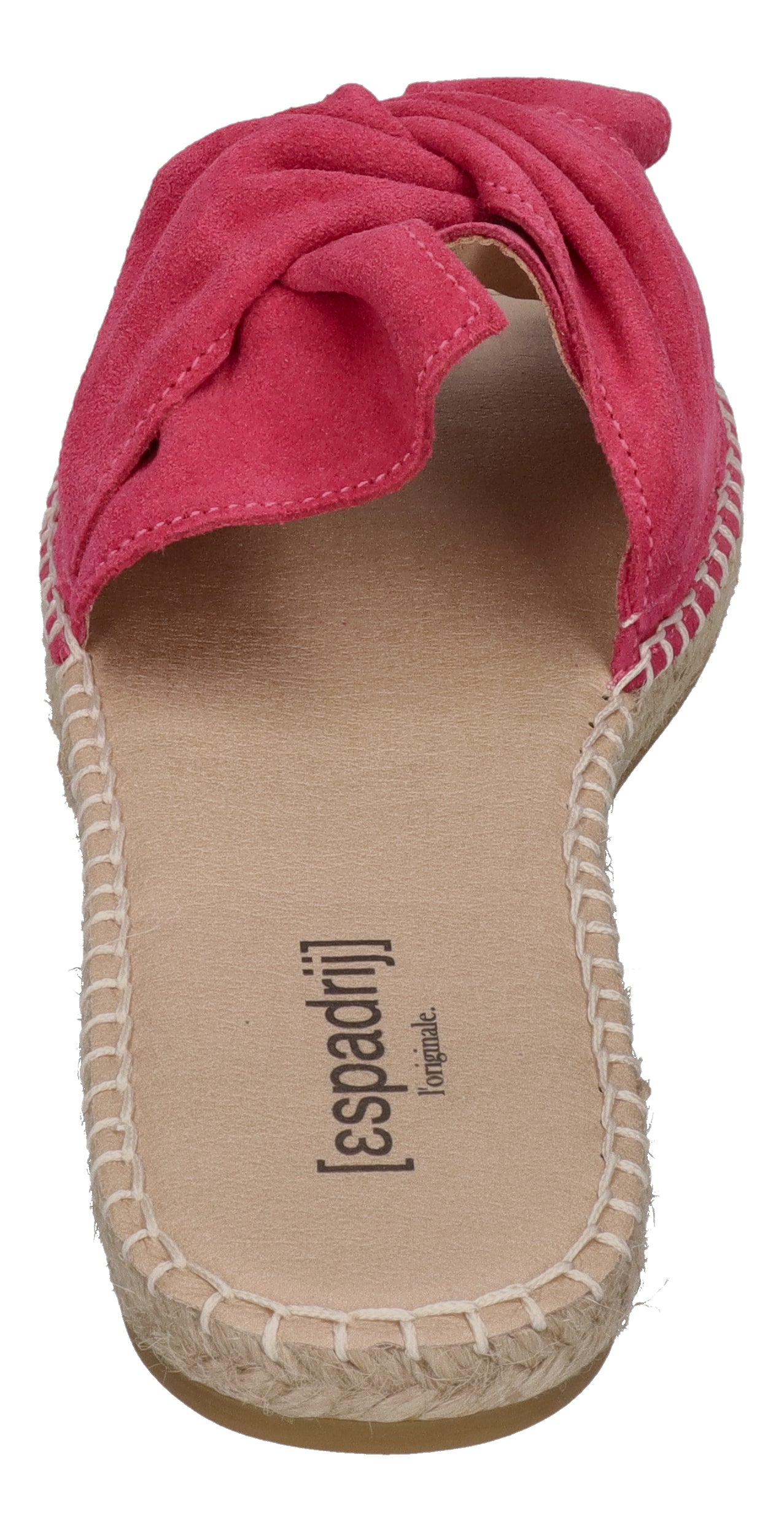 ESPADRIJ L'ORIGINALE Pantolette - PLAGE BOUCLE VELOUR - pink
