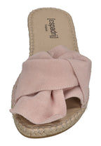 ESPADRIJ L'ORIGINALE Damen Pantolette PLAGE BOUCLE VELOUR rose