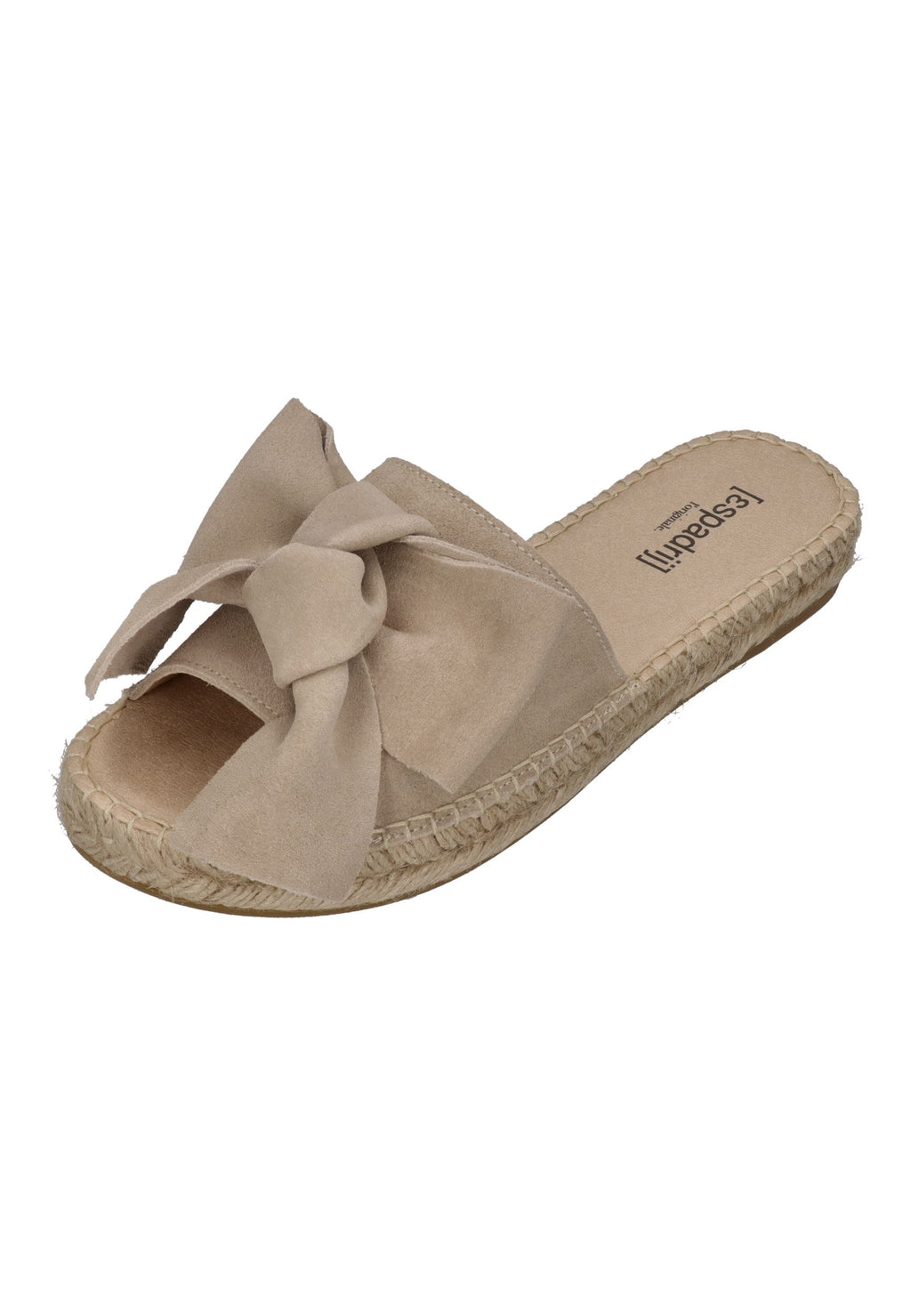 ESPADRIJ L'ORIGINALE Pantolette PLAGE CLEO BOW beige