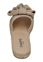 ESPADRIJ L'ORIGINALE Pantolette PLAGE CLEO BOW beige