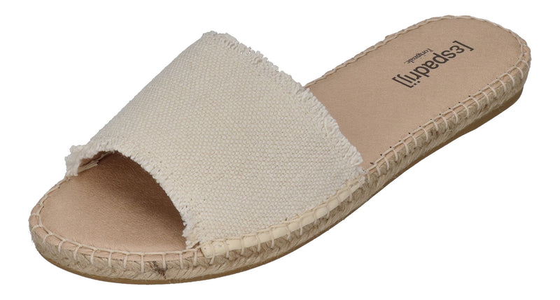 ESPADRIJ L'ORIGINALE Pantoletten - PLAGE LINEN - nature