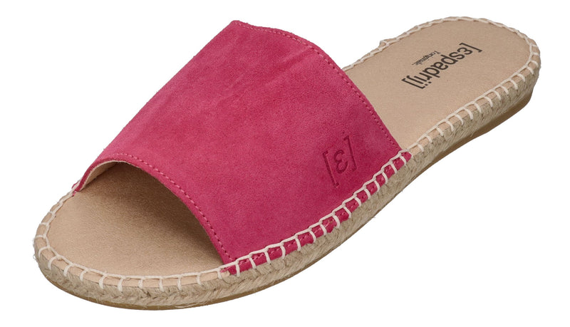ESPADRIJ L'ORIGINALE Pantolette - PLAGE VELOUR - pink