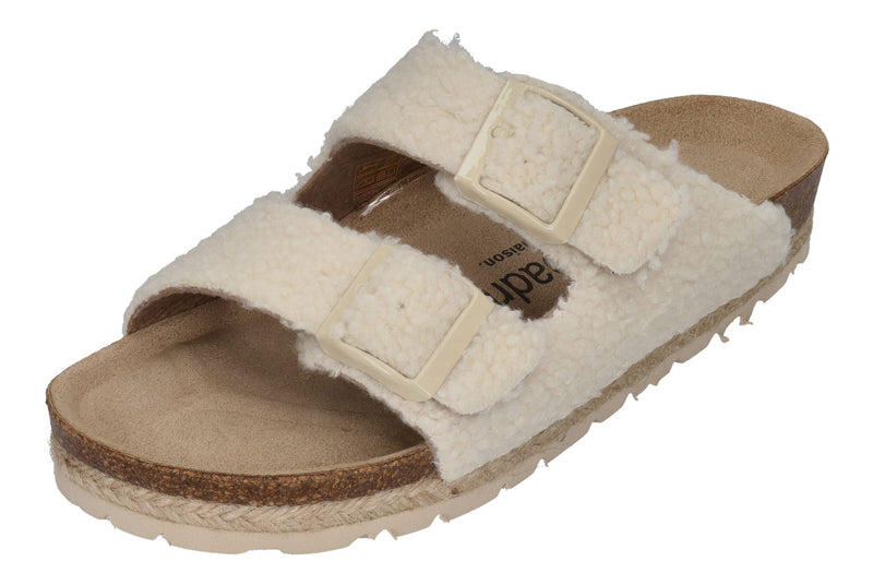 ESPADRIJ L'ORIGINALE Pantoletten AMI CURLY - nature