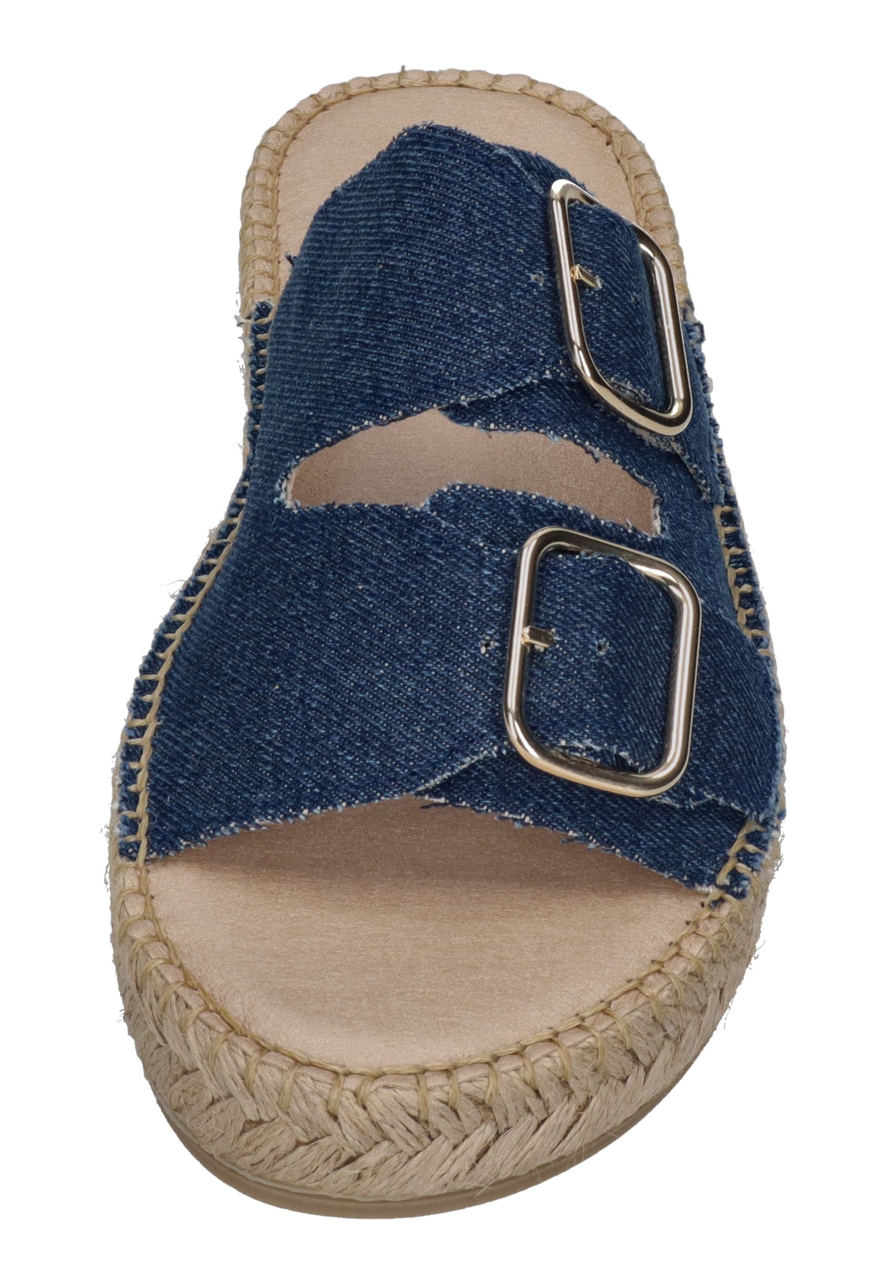 ESPADRIJ L'ORIGINALE Pantoletten CLAQUETTE JEANS marine