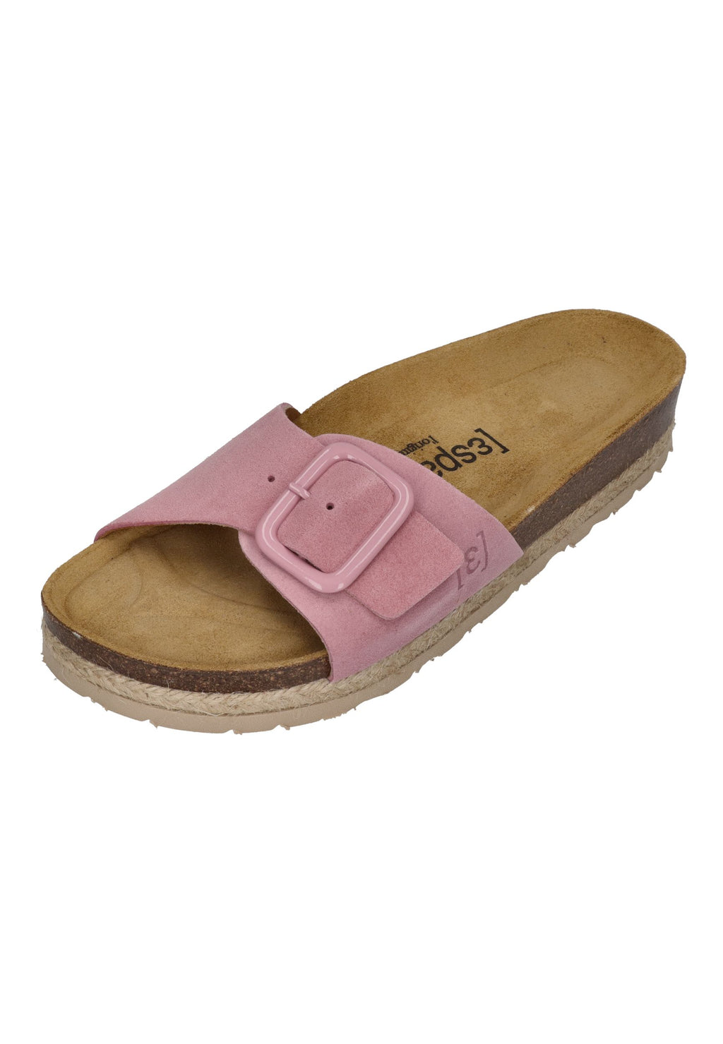 ESPADRIJ L'ORIGINALE Damen Pantoletten COPINE MONO VELOUR pink