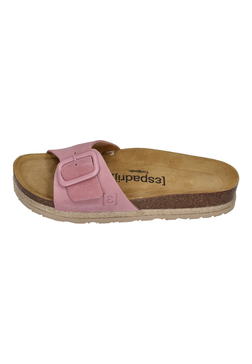 ESPADRIJ L'ORIGINALE Damen Pantoletten COPINE MONO VELOUR pink