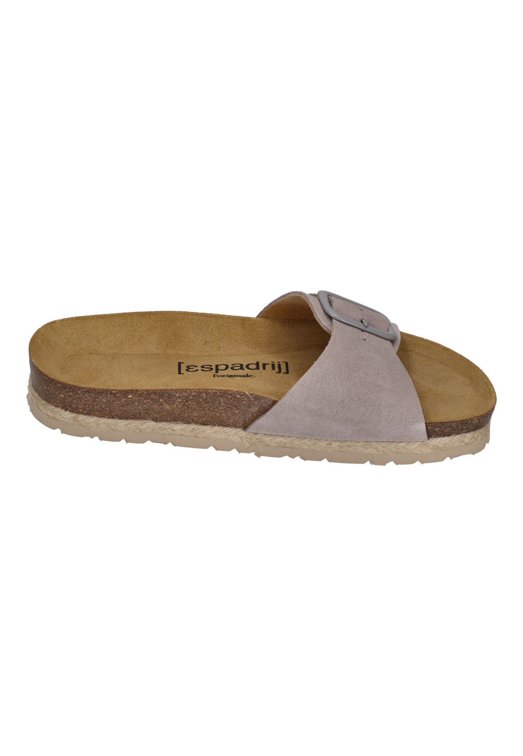 ESPADRIJ L'ORIGINALE Damen Pantoletten COPINE MONO VELOUR sable