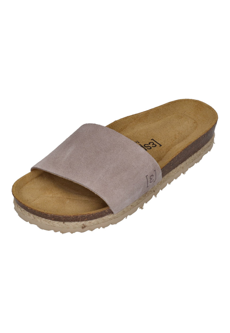 ESPADRIJ L'ORIGINALE Pantoletten COPINE VELOUR sable