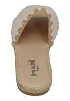 ESPADRIJ L'ORIGINALE Damen Pantoletten PLAGE CHROCHET nature