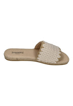 ESPADRIJ L'ORIGINALE Damen Pantoletten PLAGE CHROCHET nature
