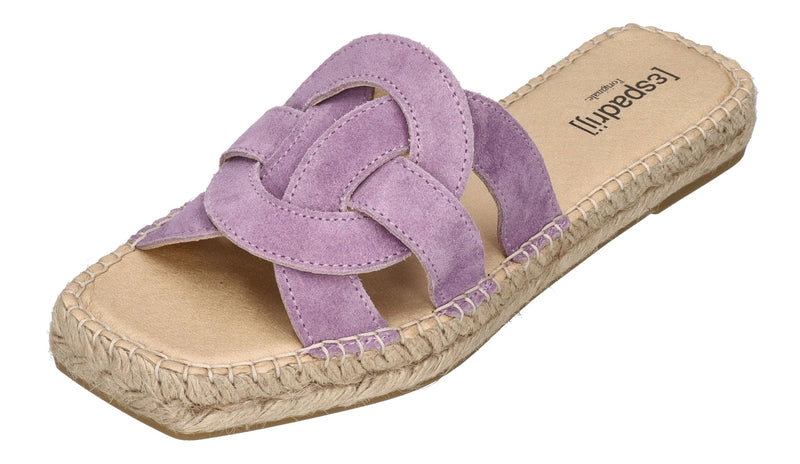 ESPADRIJ L'ORIGINALE Pantoletten - TOURS VELOUR lavande