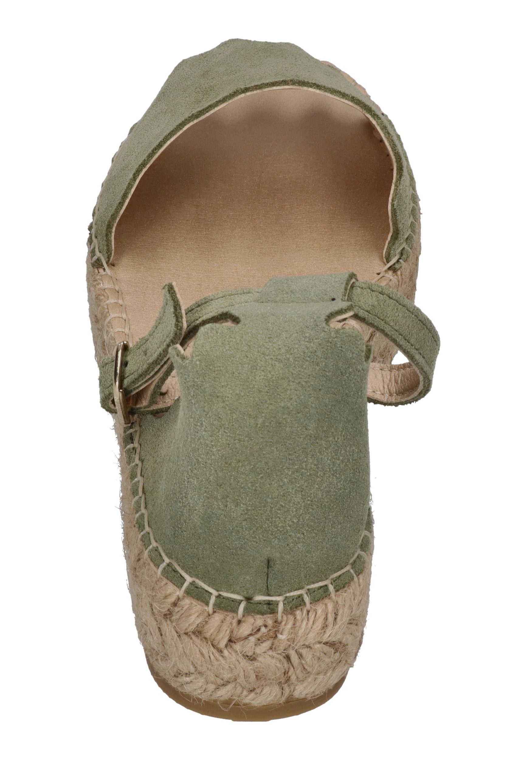 ESPADRIJ L'ORIGINALE Damen Plateausandalette LYON sage